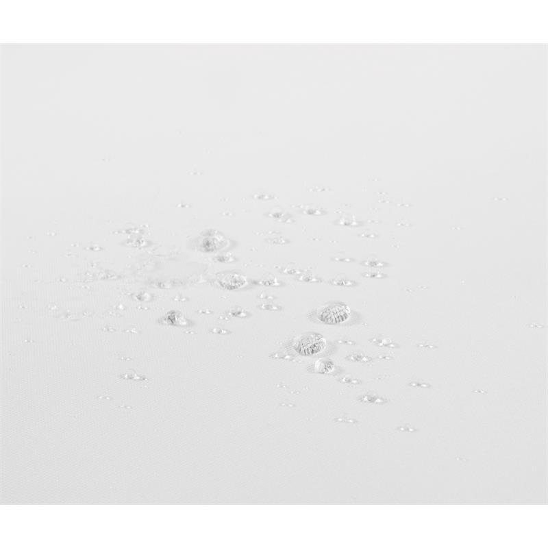 Maklaine Contemporary White Outdoor Fabric Patio Modular Sectional