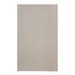 Maklaine Contemporary 3 Drawer Nightstand in Silver Champagne
