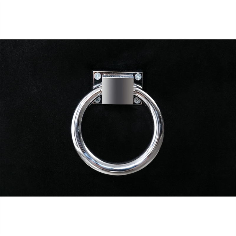 Maklaine Tufted Dark Gray Velvet Side Chairs with Clear Acrylic Legs (Set of 2)