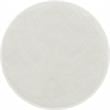 Maklaine Mid-Century Modern Cream Finish Boucle Fabric Stool