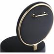 Maklaine Modern / Contemporary Black Finish Velvet Dining Chair