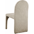 Maklaine Contemporary Stone Velvet Dining Side Chair (Set of 2)