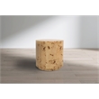 Maklaine Mid-Century Modern Natural Ash Finish Wood End Table