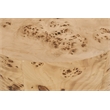 Maklaine Mid-Century Modern Natural Ash Finish Wood End Table