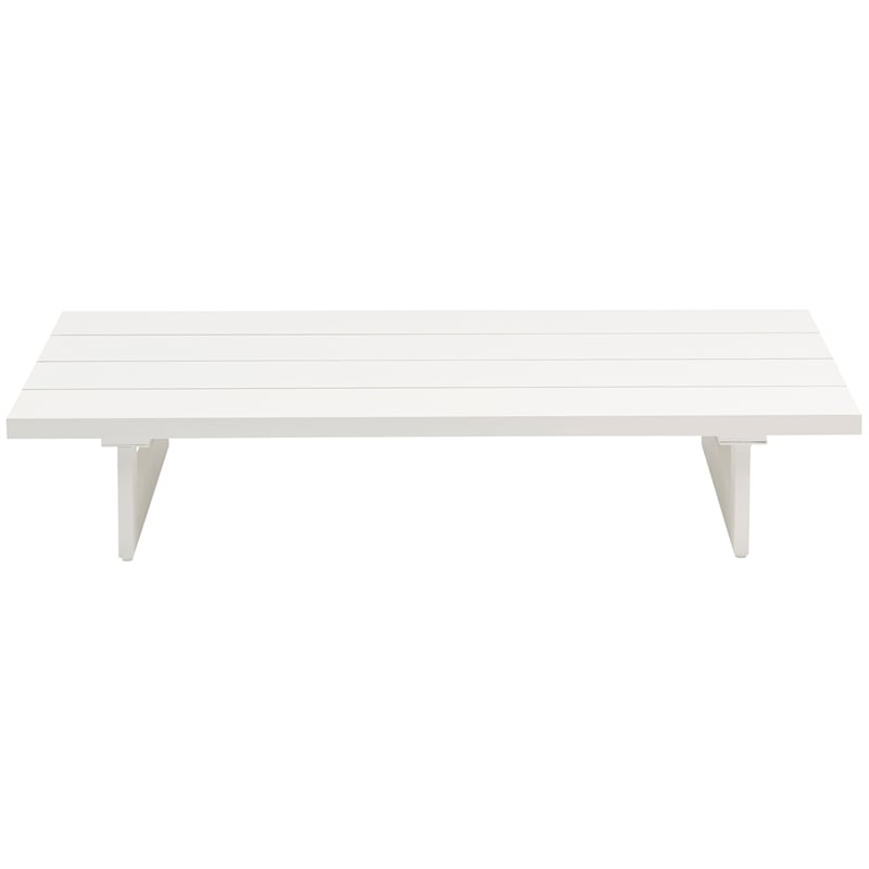 Maklaine Aluminum Modern / Contemporary Outdoor Patio Coffee Table