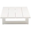 Maklaine Aluminum Modern / Contemporary Outdoor Patio Coffee Table
