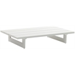Maklaine Aluminum Modern / Contemporary Outdoor Patio Coffee Table