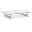 Maklaine Aluminum Modern / Contemporary Outdoor Patio Coffee Table