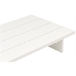 Maklaine Aluminum Modern / Contemporary Outdoor Patio Coffee Table