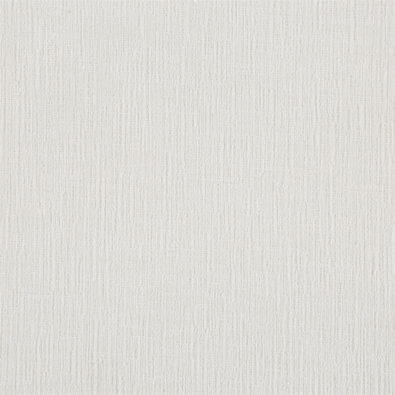 Maklaine Mid-Century Soft Cream Finish Chenille Fabric Bench