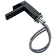 Maklaine Contemporary Stainless Steel Bathroom Faucet in Black
