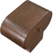Maklaine Engineered Wood Modern / Contemporary Brown Night Stand