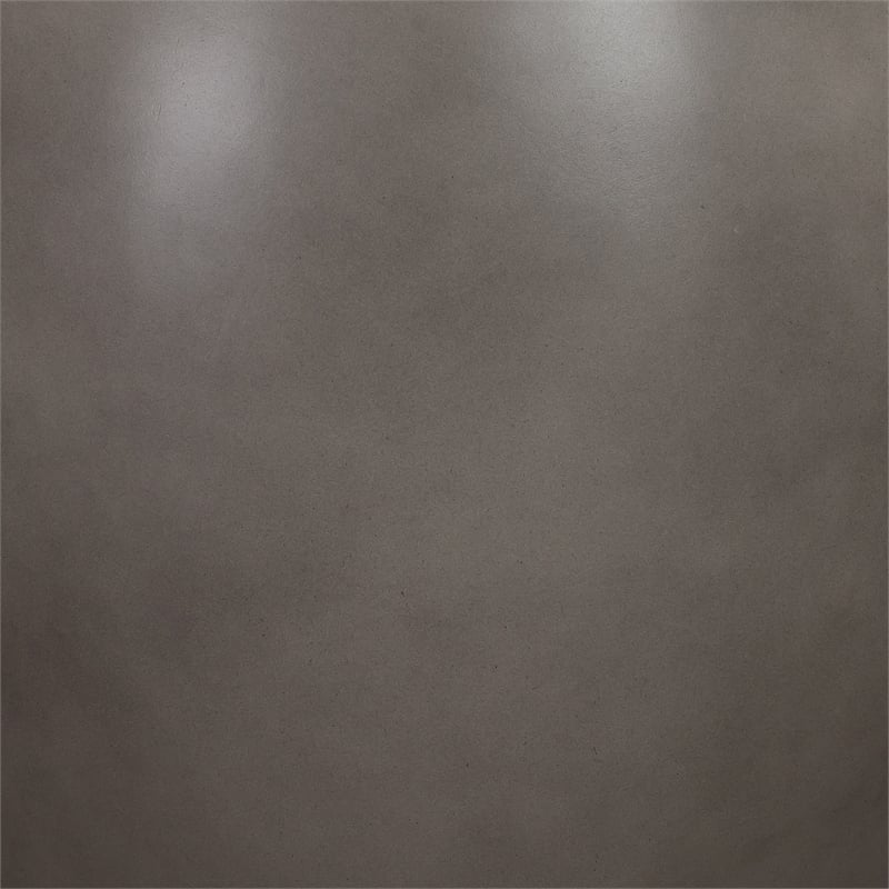 Maklaine Contemporary Large Indoor or Outdoor Planter in Gray Concrete