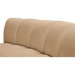 Maklaine Modern / Contemporary Camel Velvet 10pc. Modular Sectional
