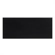 Maklaine Engineered Wood Color Changing Electric Fireplace in Black