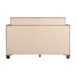 Maklaine Engineered Wood Transitional 10 Drawer Dresser in Cappuccino