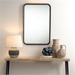 Maklaine Contemporary Ceramic Table Lamp in Beige and Dark Grey Ceramic