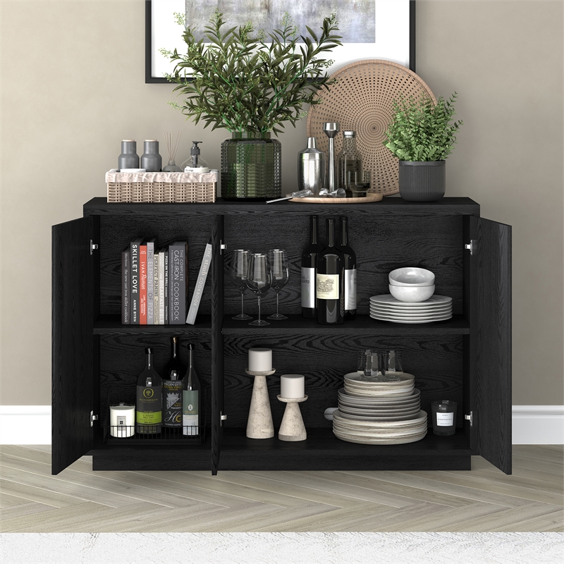 Maklaine Engineered Wood Contemporary 47.5