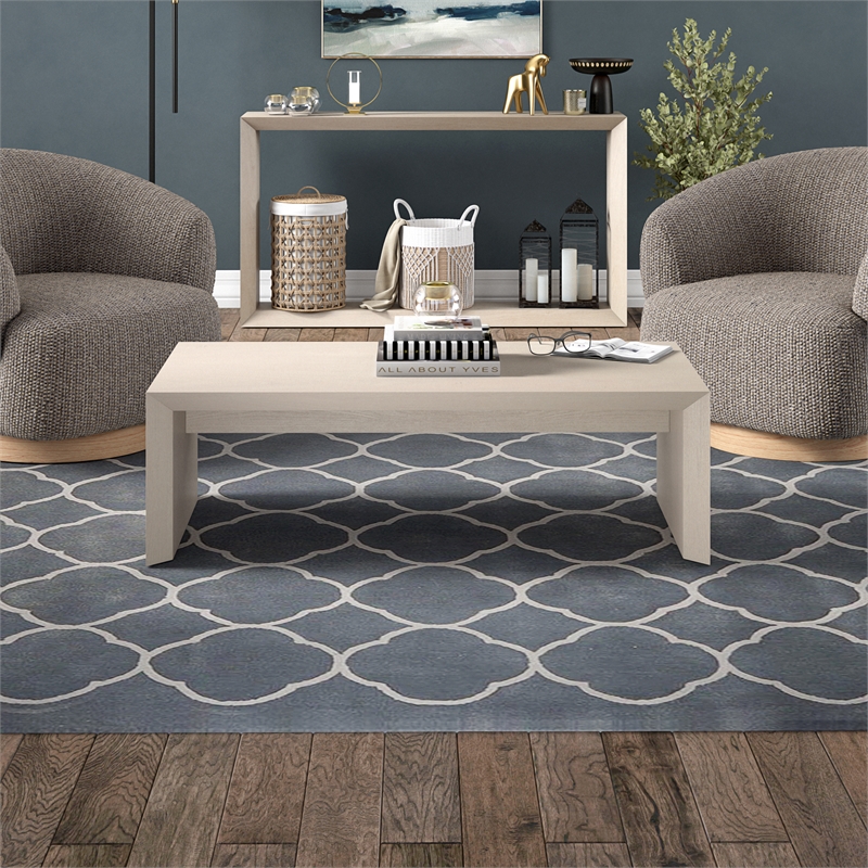 Maklaine Engineered Wood Contemporary 47.5