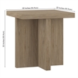 Maklaine Engineered Wood Contemporary 22