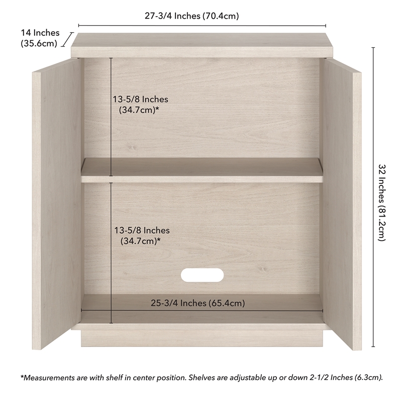 Maklaine Engineered Wood Contemporary 27.75