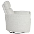 Maklaine Fabric Power Swivel Glider Recliner in NaturalQuartz Finish