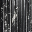 Maklaine Contemporary Black Marble with White Veining Dining Table