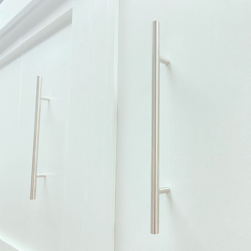 Maklaine Contemporary Queen Murphy Bed 65-inch Space-Saving in White