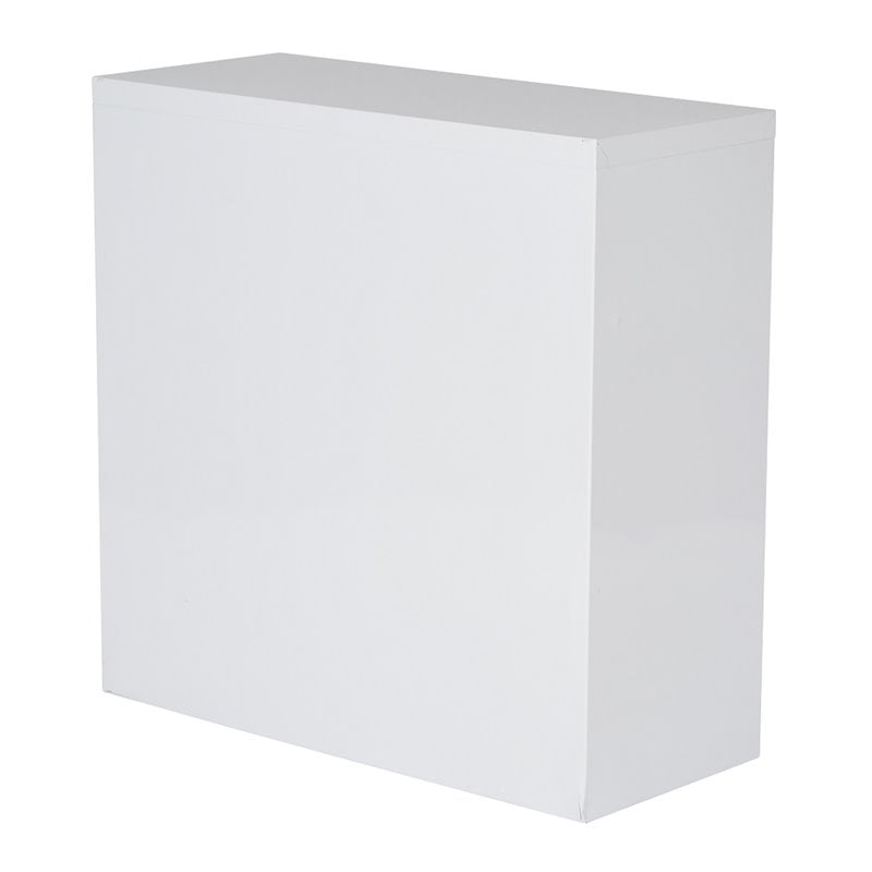 Maklaine Contemporary 2 Shelf White by Maklaine Contemporary