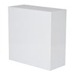 Maklaine Contemporary 2 Shelf White by Maklaine Contemporary