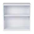 Maklaine Contemporary 2 Shelf White by Maklaine Contemporary