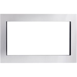 Maklaine 30&quot Built-in Stainless Steel Microwave Trim Kit in Silver