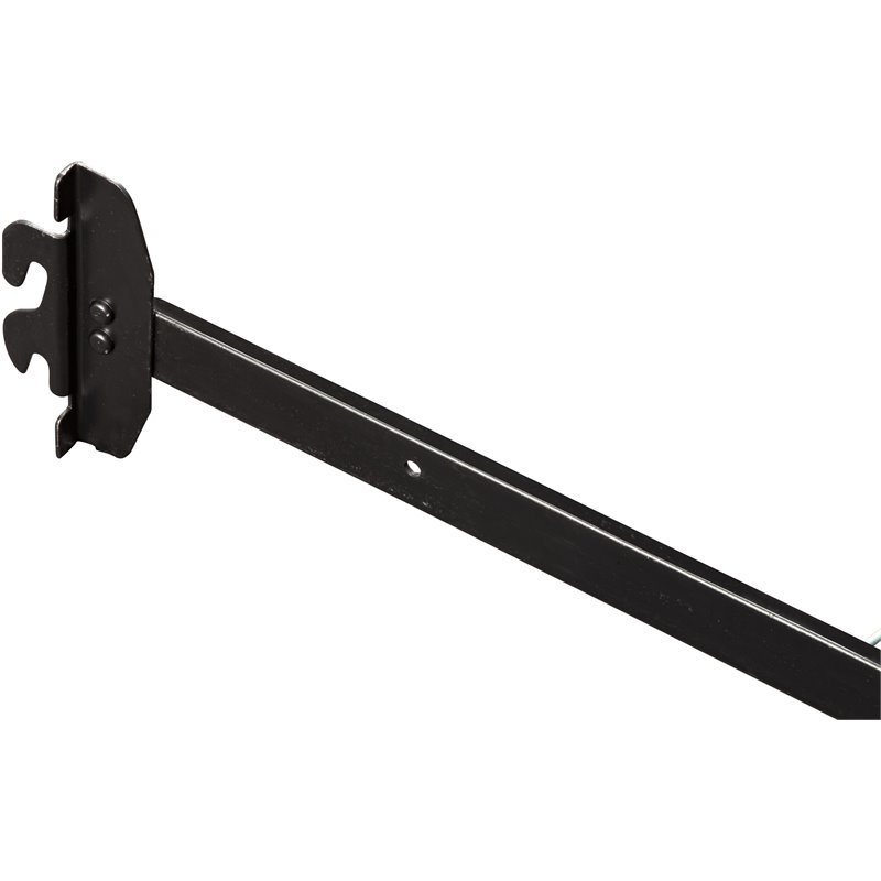 Maklaine Contemporary Stainless Steel Hook On Bed Rails Twin/Full in Coffee