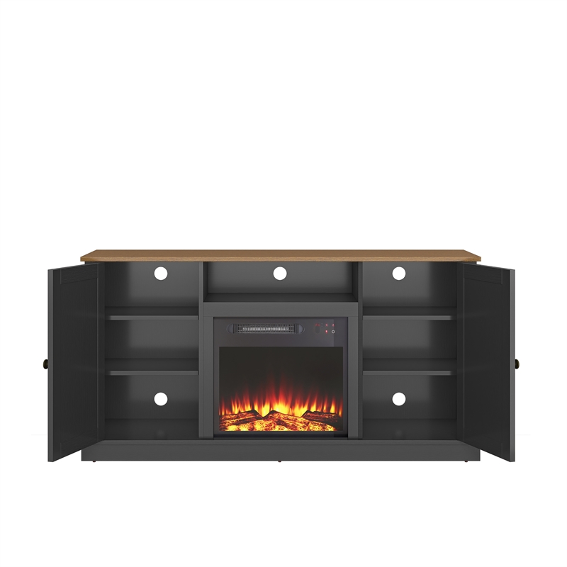 Maklaine Farmhouse TV Stand for 60