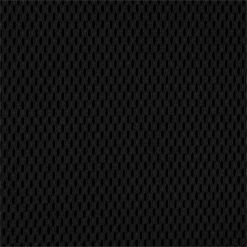 Maklaine High Back Ergonomic Office Chair with Lumbar Support in Black Fabric