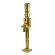 Maklaine Contemporary 36 Inch Wooden Gold Soldier Drummer Nutcracker