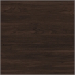Maklaine Universal Tall 5 Shelf Bookcase in Black Walnut - Engineered Wood