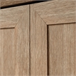 Maklaine Transitional Storage Cabinet in a Brushed Oak finish