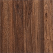 Maklaine Contemporary Wood 2-Drawer Nightstand in Walnut Finish