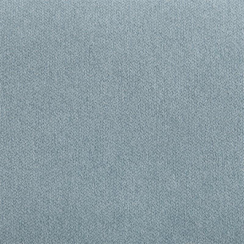 Maklaine Transitional Wood Swivel Chair in Freya Light Blue Finish