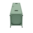 Maklaine 15 Single Locker Storage Cabinet with 5 Adjustable Shelves in Green