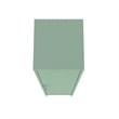 Maklaine 15 Single Locker Storage Cabinet with 5 Adjustable Shelves in Green