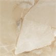Maklaine Contemporary Alabaster Stone Table Lamp in White Finish