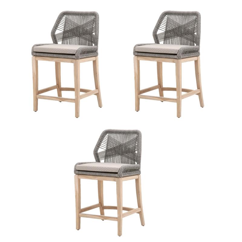 Maklaine Set of 3 Transitional Woven Loom 26