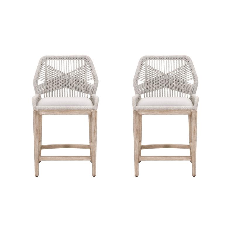 Maklaine Set of 2 Transitional Woven Loom 26