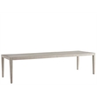 Maklaine Contemporary Accent Wood Dining Table in Gray Finish