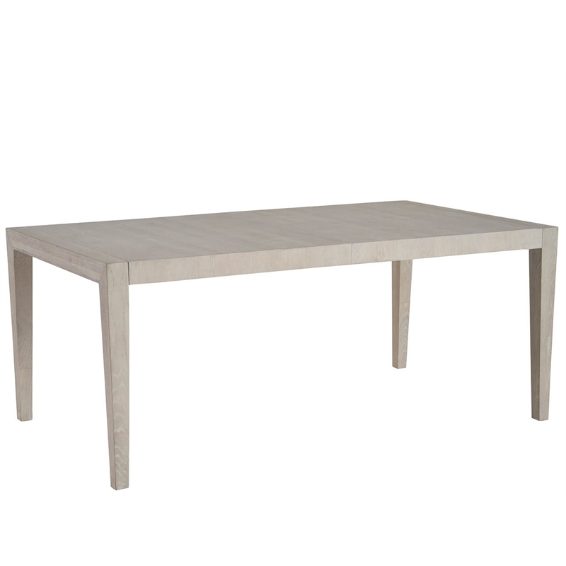 Maklaine Contemporary Accent Wood Dining Table in Gray Finish