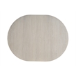 Maklaine Contemporary Accent Wood Round Dining Table in Gray