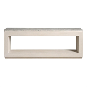 Maklaine Contemporary Accent Monet Console Table in Gray Finish