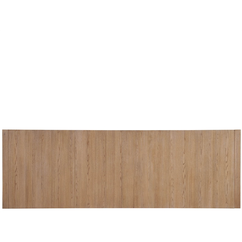 Maklaine Contemporary Accent Wood Dining Table in Tan Finish